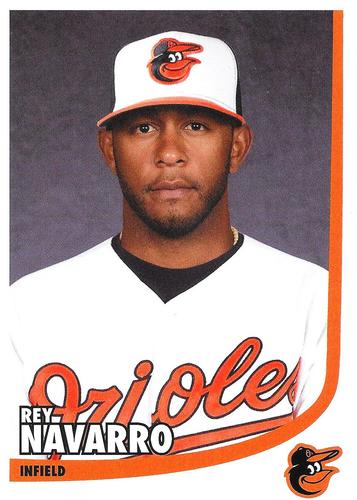 2015 Baltimore Orioles Photocards #NNO Rey Navarro Front