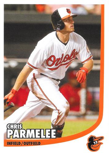 2015 Baltimore Orioles Photocards #NNO Chris Parmelee Front