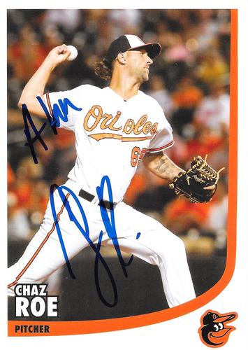 2015 Baltimore Orioles Photocards #NNO Chaz Roe Front