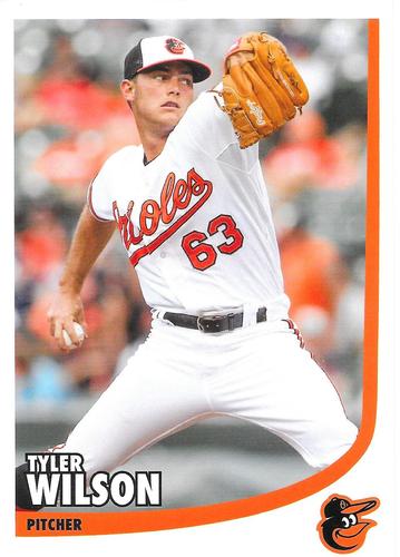 2015 Baltimore Orioles Photocards #NNO Tyler Wilson Front