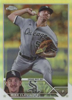 2023 Topps Chrome Update - Refractor #USC12 Mike Clevinger Front