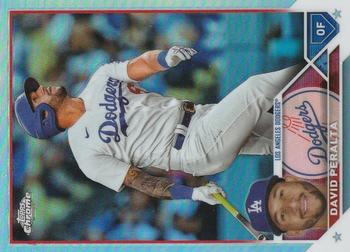 2023 Topps Chrome Update - Refractor #USC147 David Peralta Front