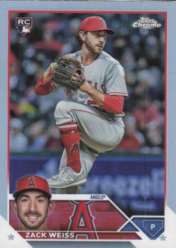 2023 Topps Chrome Update - Refractor #USC155 Zack Weiss Front