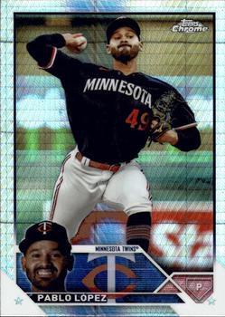 2023 Topps Chrome Update - Prism #USC63 Pablo López Front