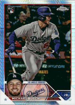 2023 Topps Chrome Update - Prism #USC204 Michael Busch Front