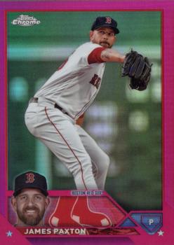 2023 Topps Chrome Update - Magenta #USC83 James Paxton Front