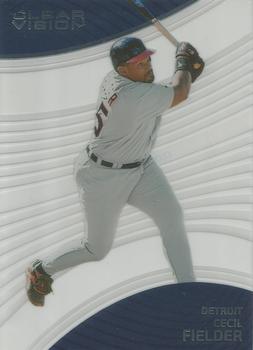 2023 Panini Chronicles - Clear Vision #6 Cecil Fielder Front