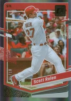 2023 Panini Chronicles - Clearly Donruss Gold #7 Scott Rolen Front