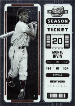 2023 Panini Chronicles - Contenders Optic #6 Monte Irvin Front