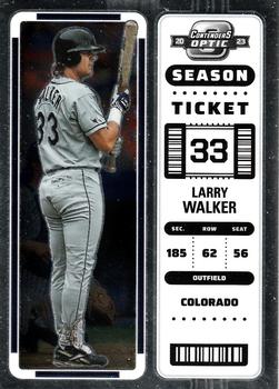 2023 Panini Chronicles - Contenders Optic #24 Larry Walker Front