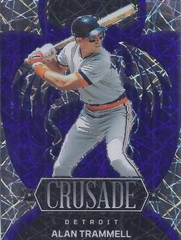 2023 Panini Chronicles - Crusade Blue Velocity #9 Alan Trammell Front