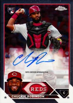 2023 Topps Chrome Update - Autographs #AC-CR Chuckie Robinson Front