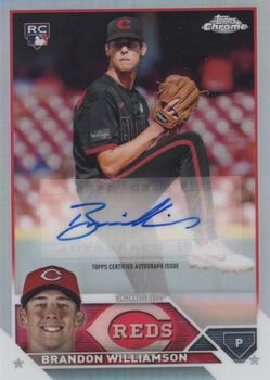 2023 Topps Chrome Update - Autographs Refractor #AC-BWI Brandon Williamson Front