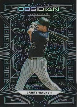 2023 Panini Chronicles - Obsidian #38 Larry Walker Front