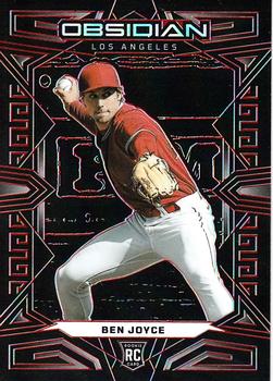 2023 Panini Chronicles - Obsidian Electric Etch Red #14 Ben Joyce Front
