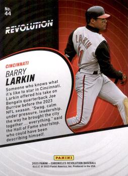 2023 Panini Chronicles - Revolution #44 Barry Larkin Back