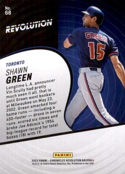 2023 Panini Chronicles - Revolution #68 Shawn Green Back