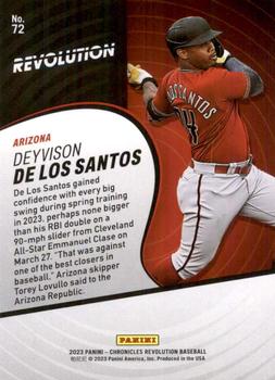 2023 Panini Chronicles - Revolution #72 Deyvison De Los Santos Back