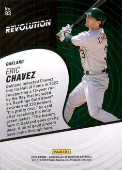 2023 Panini Chronicles - Revolution #83 Eric Chavez Back