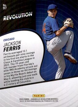 2023 Panini Chronicles - Revolution #97 Jackson Ferris Back