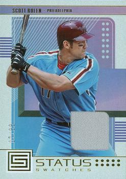 2023 Panini Chronicles - Status Swatches Gold #SS-SR Scott Rolen Front