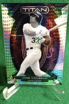 2023 Panini Chronicles - Titan Hyper #6 Jose Canseco Front
