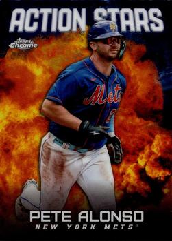 2023 Topps Chrome Update - Action Stars #ASC-13 Pete Alonso Front