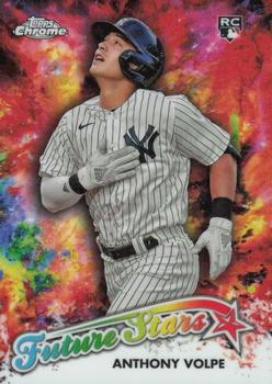 2023 Topps Chrome Update - Future Stars #FSU-6 Anthony Volpe Front