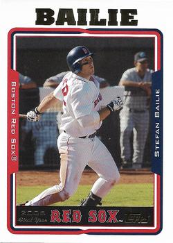 2005 Topps - Boston Red Sox #1 Stefan Bailie Front