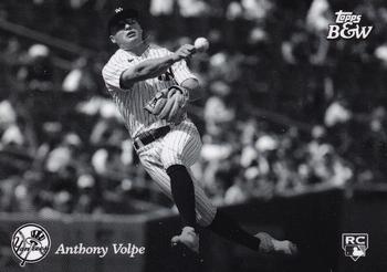 2023 Topps Black & White #21 Anthony Volpe Front
