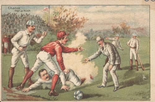 1888 Buffords Baseball Comics (H804-3) #NNO Chance for a kick Front