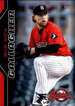 2023 Choice Birmingham Barons #07 Nick Gallagher Front