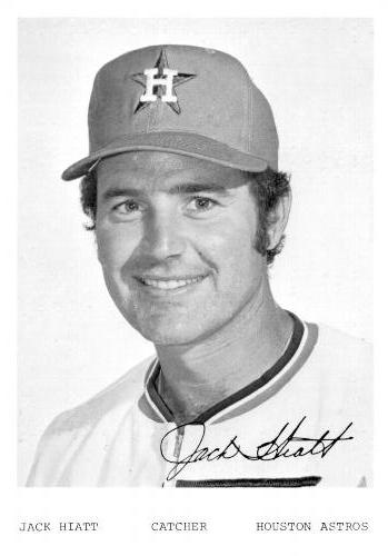 1972 Houston Astros Photocards #NNO Jack Hiatt Front