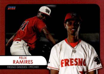 2023 Choice Fresno Grizzlies #24 Felix Ramires Front