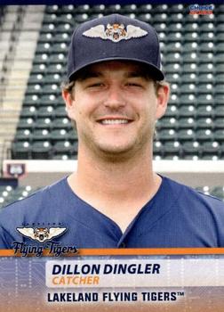 2023 Choice Lakeland Flying Tigers #09 Dillon Dingler Front