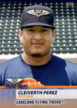 2023 Choice Lakeland Flying Tigers #25 Cleiverth Perez Front