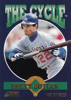 1994 Score - The Cycle #TC1 Brett Butler Front