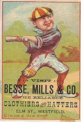 1880 Young Boy Baseball Comics (H804-12) #NNO Gimme a Dew Drop? Front