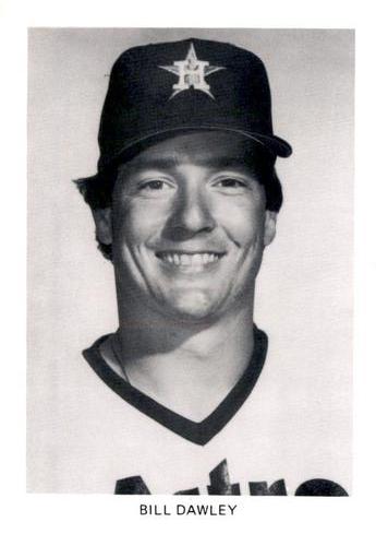 1984 Houston Astros Photocards #NNO Bill Dawley Front