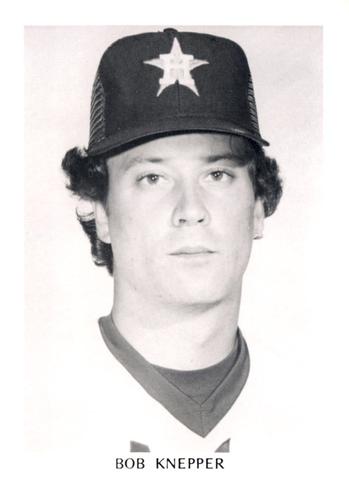 1984 Houston Astros Photocards #NNO Bob Knepper Front