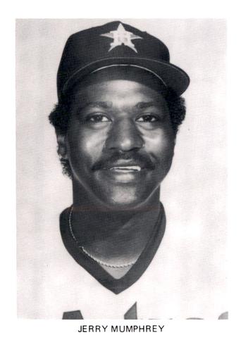 1984 Houston Astros Photocards #NNO Jerry Mumphrey Front