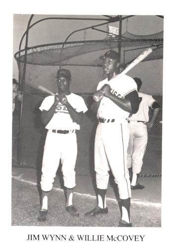 1987 Koppa Houston Colt .45s Commemorative Photocards Series 3 #NNO Jim Wynn / Willie McCovey Front