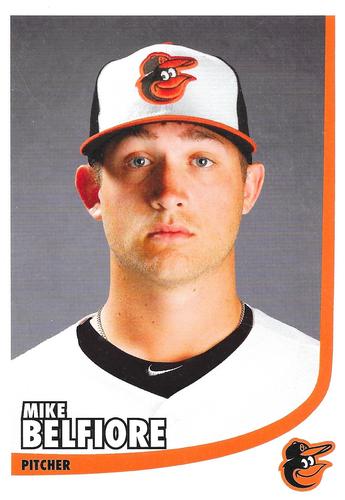 2013 Baltimore Orioles Photocards #NNO Mike Belfiore Front