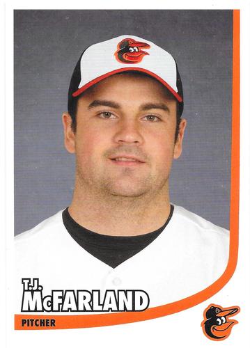 2013 Baltimore Orioles Photocards #NNO T.J. McFarland Front
