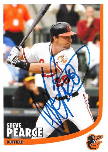 2013 Baltimore Orioles Photocards #NNO Steve Pearce Front