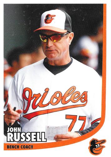 2014 Baltimore Orioles Photocards #NNO John Russell Front