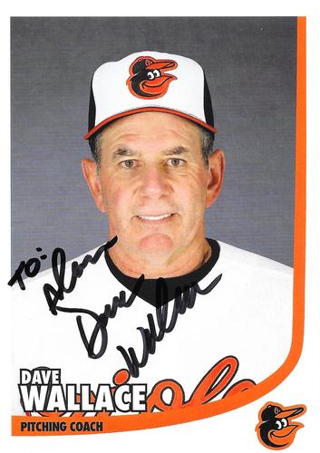 2014 Baltimore Orioles Photocards #NNO Dave Wallace Front