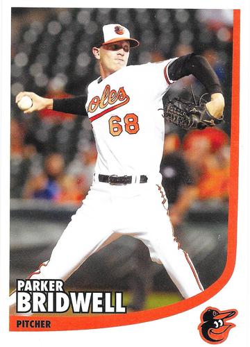 2017 Baltimore Orioles Photocards #NNO Parker Bridwell Front
