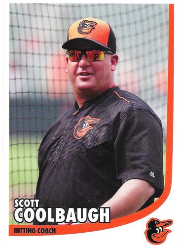 2017 Baltimore Orioles Photocards #NNO Scott Coolbaugh Front