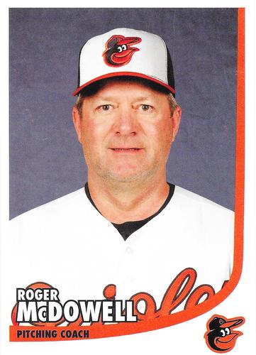 2017 Baltimore Orioles Photocards #NNO Roger McDowell Front